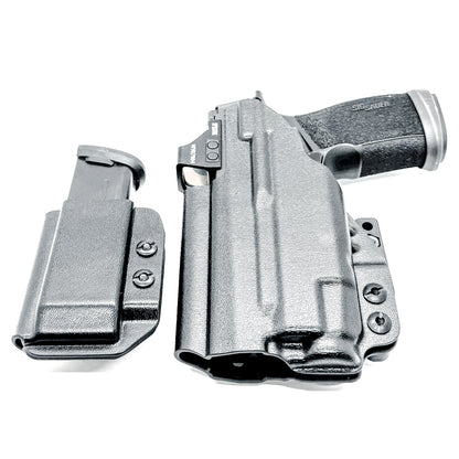 Four Brothers Holsters Inside Waistband IWB & AIWB Holster & Magazine Carrier combo for the Sig Sauer P365-XMACRO, TACOPS COMP & Streamlight TLR-7 X or TLR-7 A 