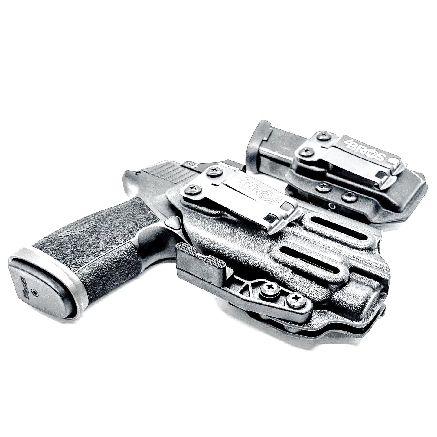 Inside Waistband IWB Holster & Magazine carrier Combo fits Sig Sauer P365-XMACRO & Streamlight TLR-7 X/A or TLR-7 HL-X from Four Brothers Holsters