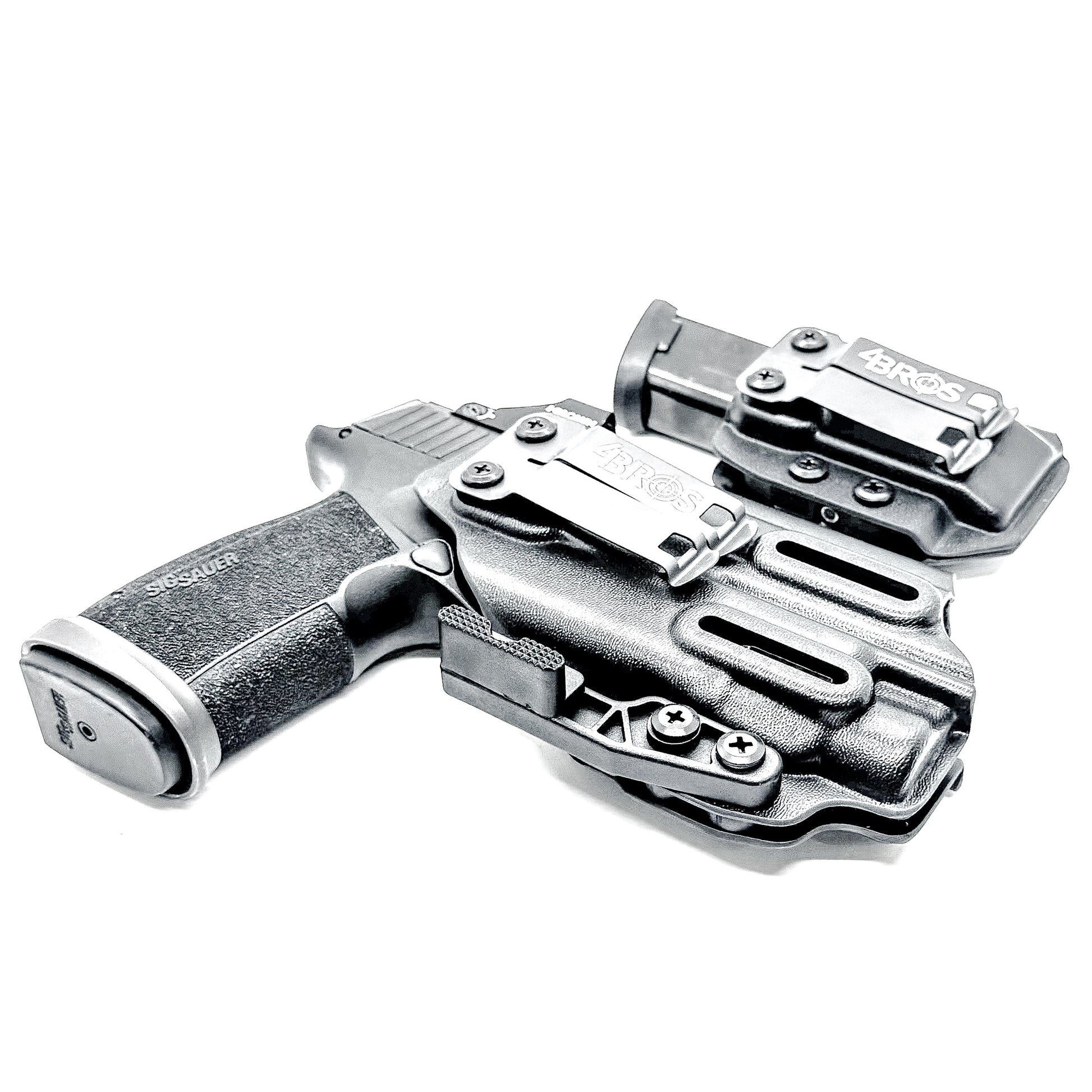 Inside Waistband IWB Holster & Magazine carrier Combo fits Sig Sauer P365-XMACRO & Streamlight TLR-7 X/A or TLR-7 HL-X from Four Brothers Holsters