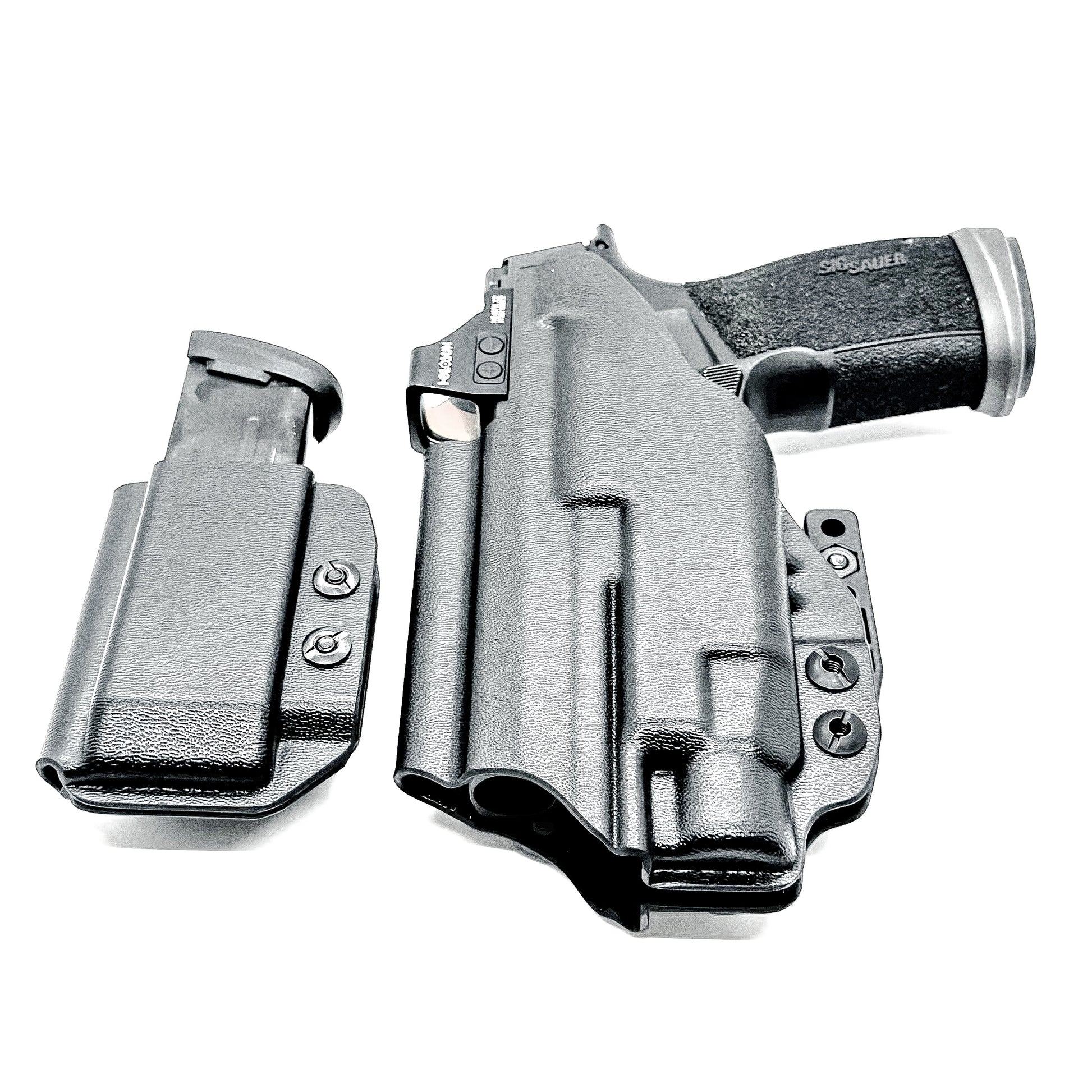 Inside Waistband IWB Holster & Magazine carrier Combo fits Sig Sauer P365-XMACRO & Streamlight TLR-7 X/A or TLR-7 HL-X from Four Brothers Holsters