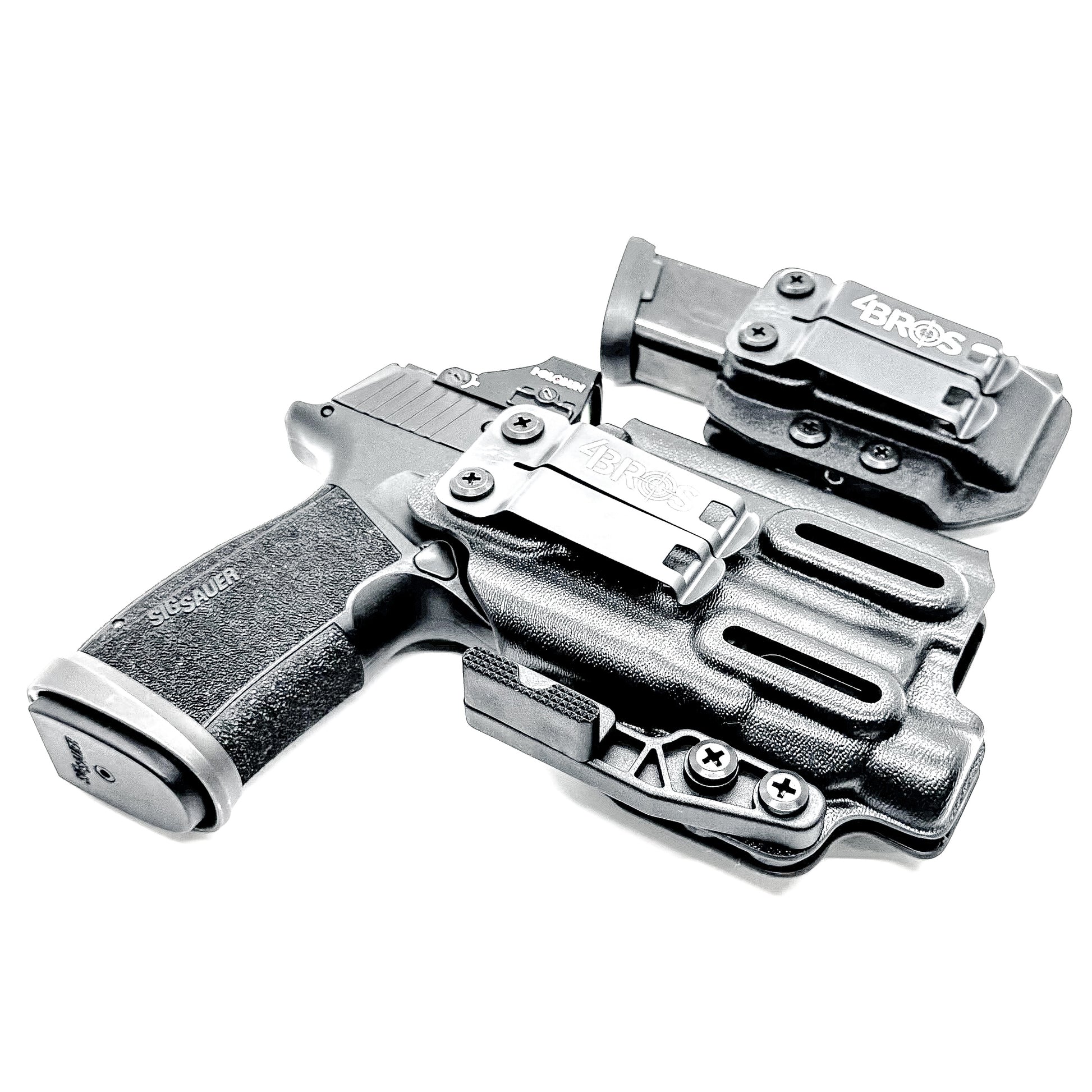 nside Waistband IWB Holster & Magazine carrier Combo fits Sig Sauer P365-XMACRO & Streamlight TLR-7 X/A or TLR-7 HL-X from Four Brothers Holsters