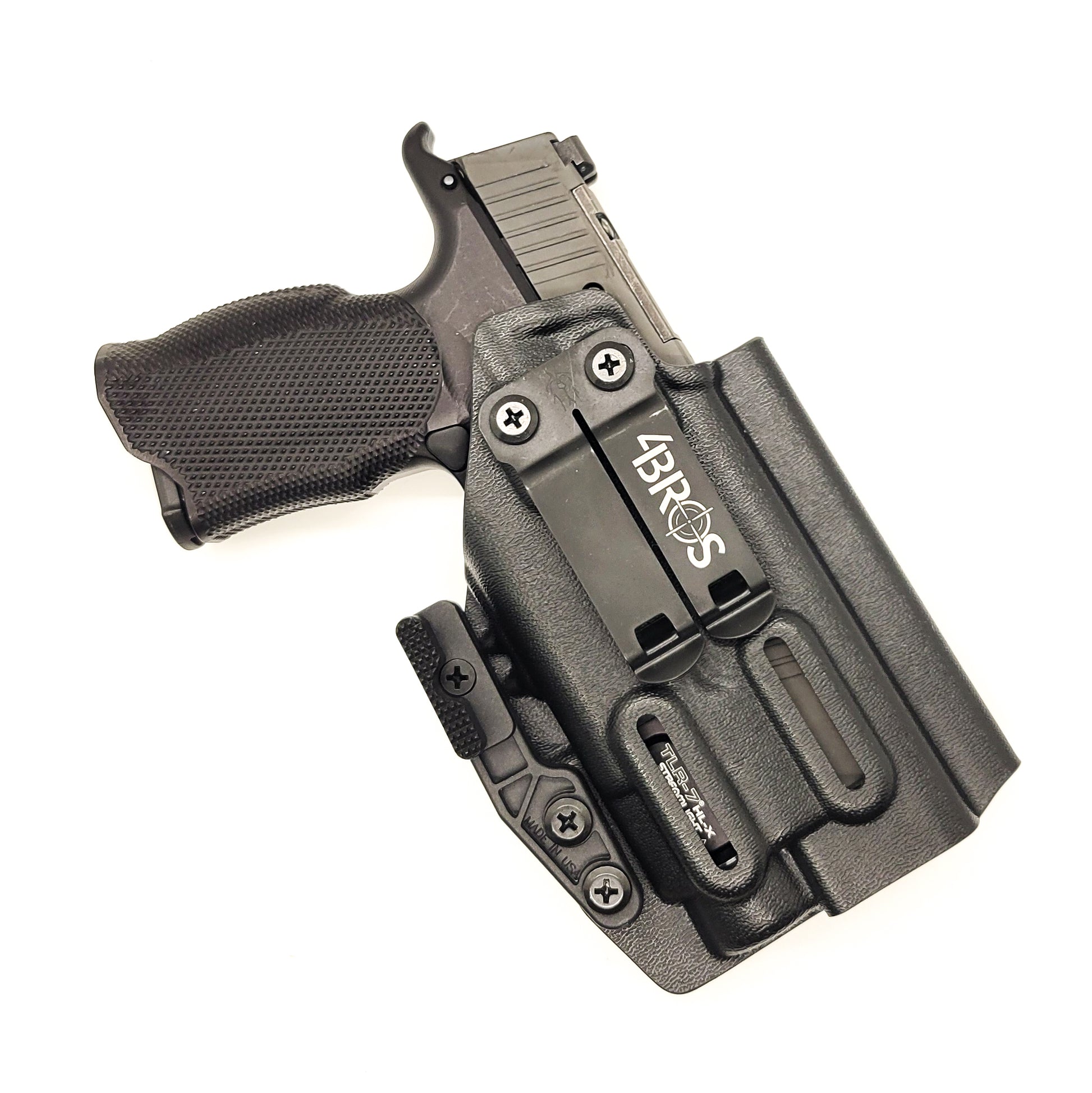 Four Brothers Sig Sauer P365, P365X, and P365XL & Icarus Precision A.C.E 365 XL Hybrid Grip Module & Streamlight TLR-7 HL-X, A & X IWB Inside Waistband Holster