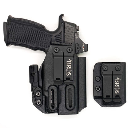 Four Brothers Sig Sauer P365XL & Icarus Precision A.C.E 365 XL Hybrid Grip Module  & Streamlight TLR-7 Sub & magazine pouch IWB Inside Waistband Holster Combo
