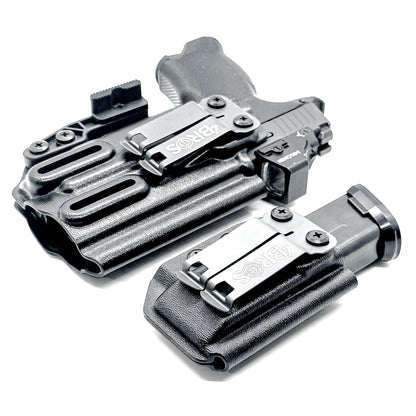 Inside Waistband IWB Holster & Magazine Carrier Combo for the Sig Sauer P365XL & Icarus Precision A.C.E. Module & TLR-7 X or TLR-7 A from Four Brothers Holsters