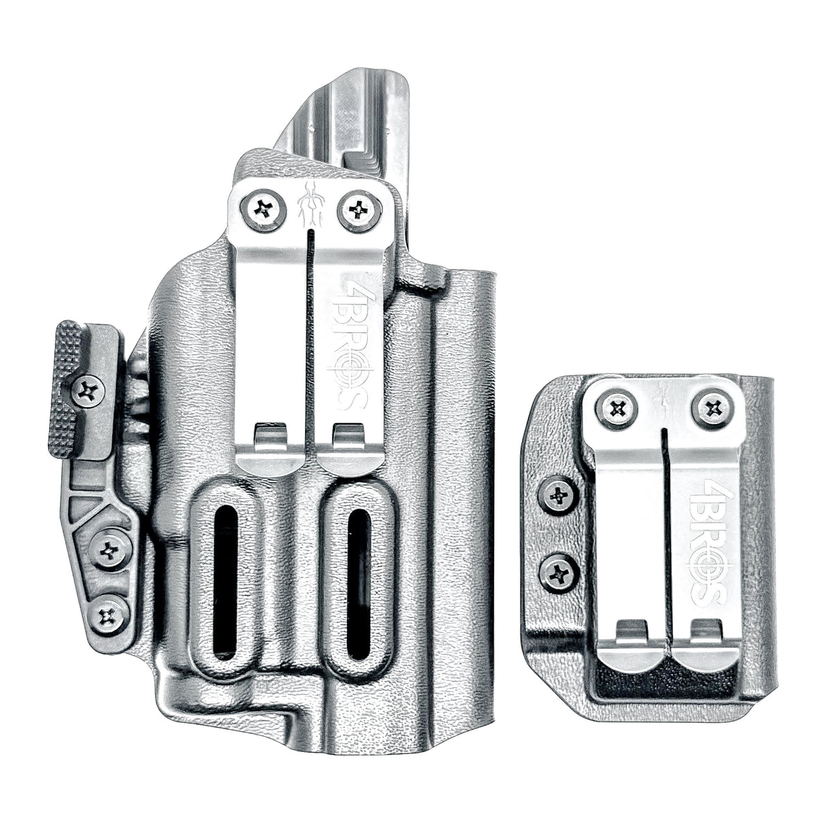 Precision-molded for the Sig Sauer P365-FUSE with SureFire XC3 Sub, this 4BROS IWB Kydex Holster & Magazine Carrier Combo completes your EDC setup.