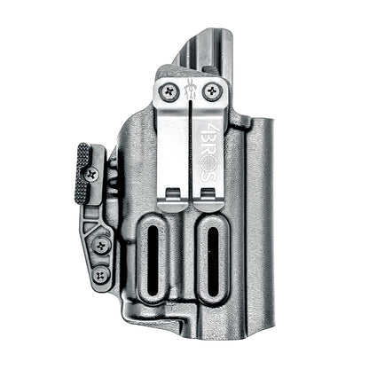 Shop the 4BROS Sig Sauer P365-FUSE & SureFire XC3 Sub IWB Holster, built from .093" Kydex with adjustable retention and an optics-ready profile.