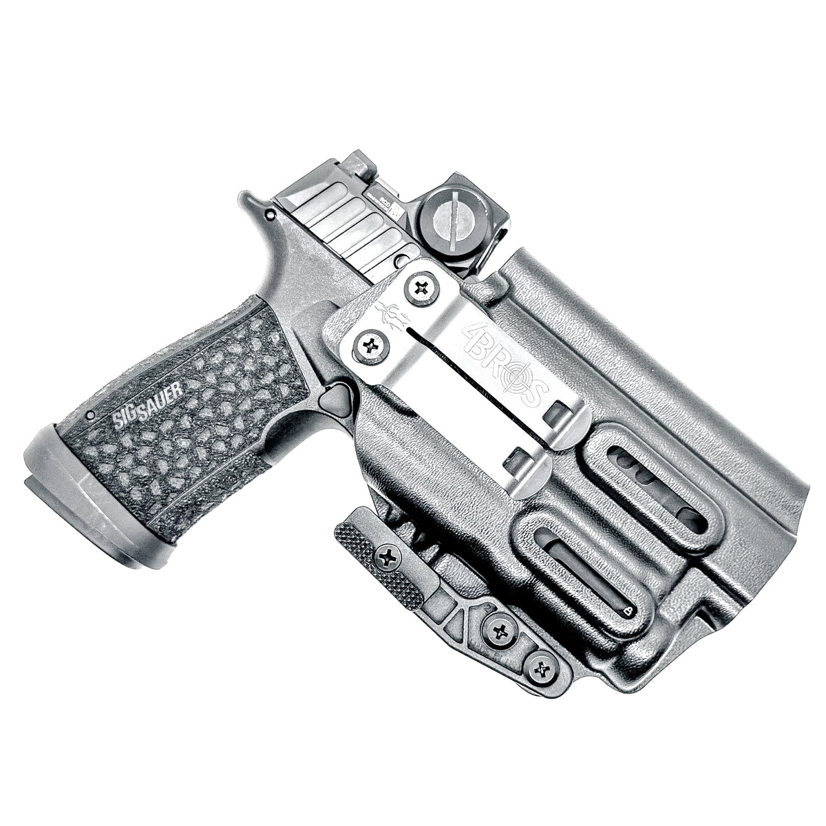 Shop the 4BROS Sig Sauer P365-FUSE & SureFire XC3 Sub IWB Holster, built from .093" Kydex with adjustable retention and an optics-ready profile.