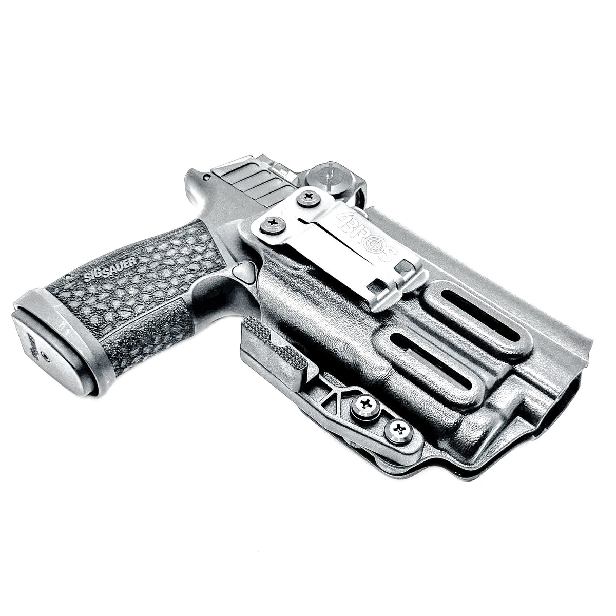 Shop the 4BROS Sig Sauer P365-FUSE & SureFire XC3 Sub IWB Holster, built from .093" Kydex with adjustable retention and an optics-ready profile.