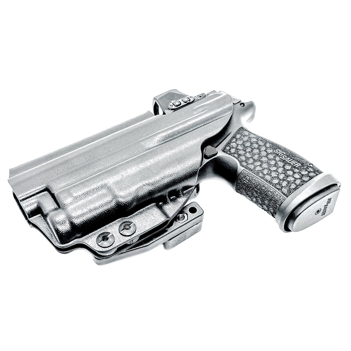 Shop the 4BROS Sig Sauer P365-FUSE & SureFire XC3 Sub IWB Holster, built from .093" Kydex with adjustable retention and an optics-ready profile.