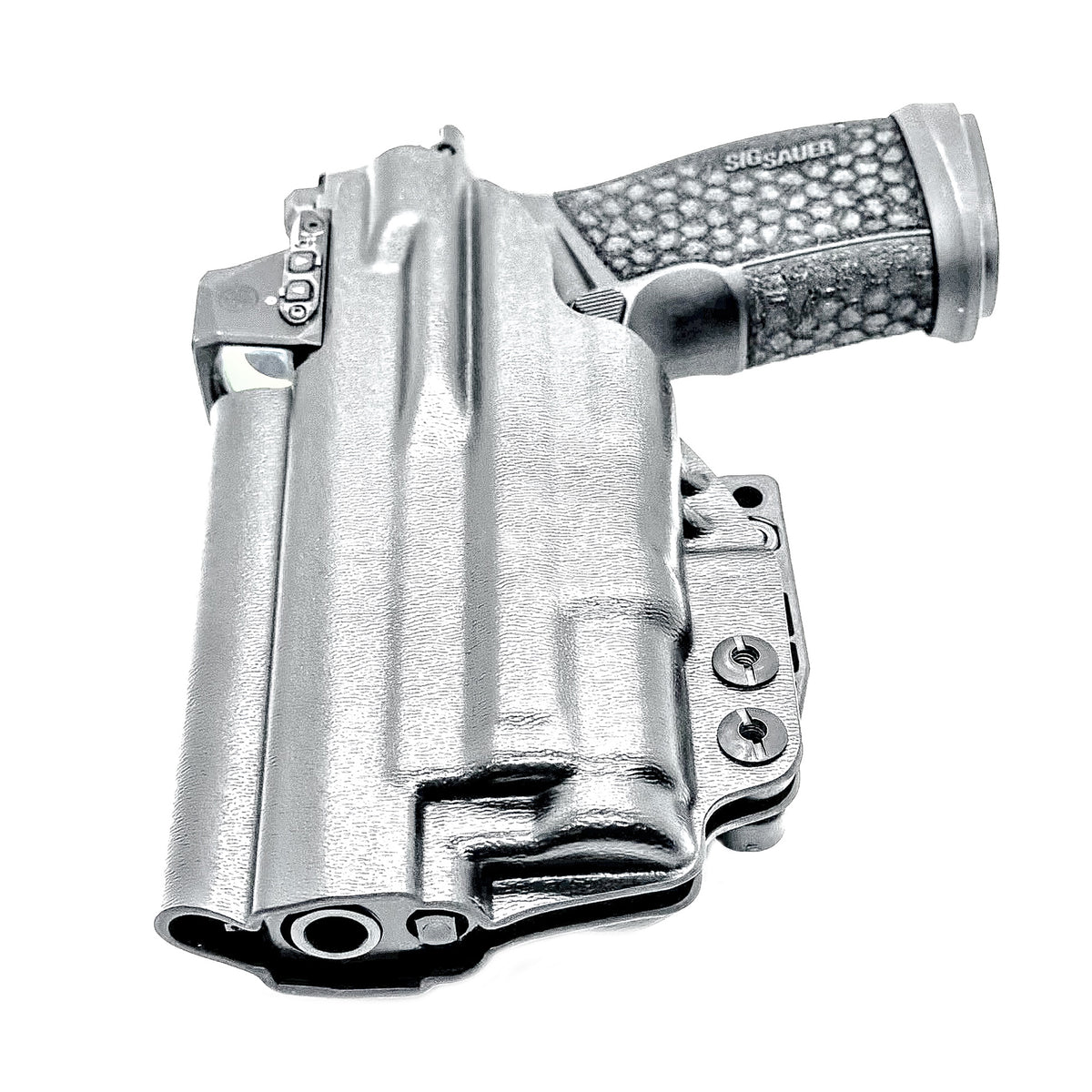 Shop the 4BROS Sig Sauer P365-FUSE & SureFire XC3 Sub IWB Holster, built from .093" Kydex with adjustable retention and an optics-ready profile.