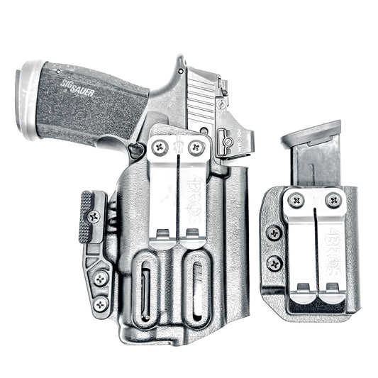 For a Sig Sauer P365-XMACRO & SureFire XC3 Sub Inside Waistband Holster & Magazine Carrier Combo shop Four Brothers Holsters. Proudly Made in the USA.