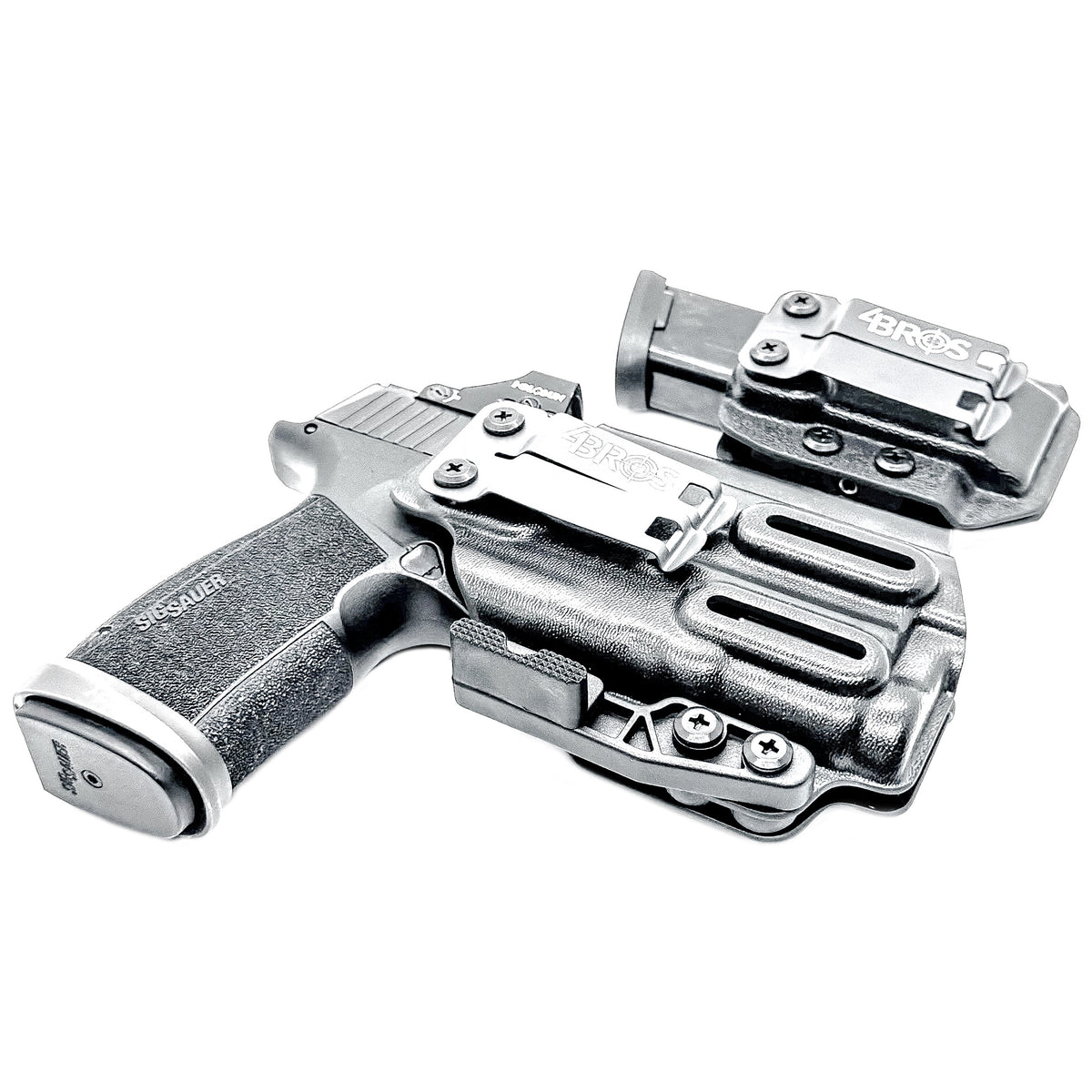 For a Sig Sauer P365-XMACRO & SureFire XC3 Sub Inside Waistband Holster & Magazine Carrier Combo shop Four Brothers Holsters. Proudly Made in the USA.
