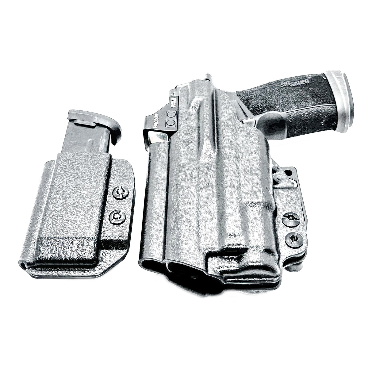 For a Sig Sauer P365-XMACRO & SureFire XC3 Sub Inside Waistband Holster & Magazine Carrier Combo shop Four Brothers Holsters. Proudly Made in the USA.