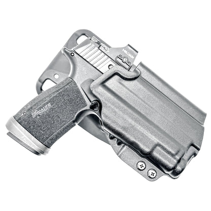 Shop the 4BROS Sig Sauer P365-XMACRO & SureFire XC3 Sub Duty & Competition Holster, built from .093" Kydex with adjustable retention and optics clearance.