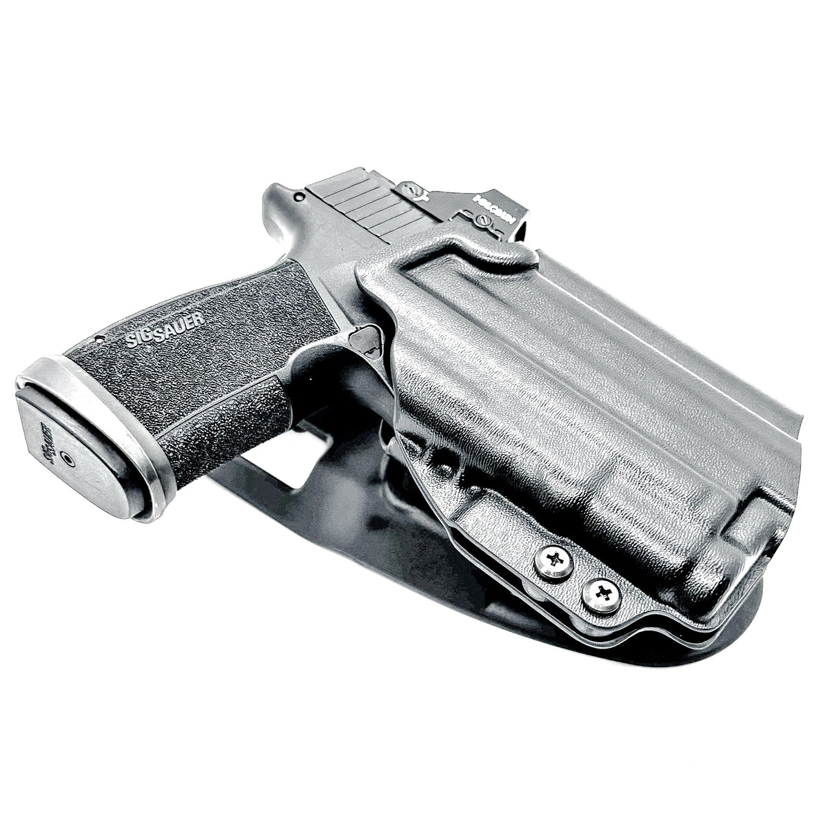 Shop the 4BROS Sig Sauer P365-XMACRO & SureFire XC3 Sub Duty & Competition Holster, built from .093" Kydex with adjustable retention and optics clearance.