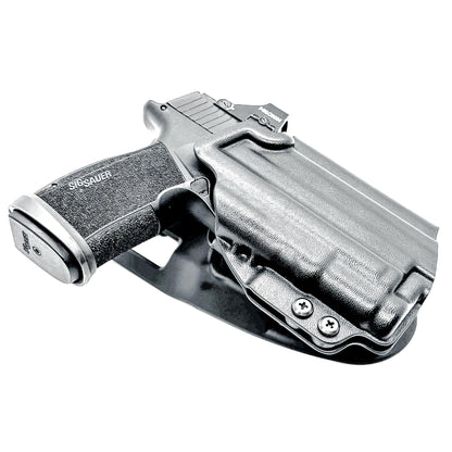 Shop the 4BROS Sig Sauer P365-XMACRO & SureFire XC3 Sub Duty & Competition Holster, built from .093" Kydex with adjustable retention and optics clearance.