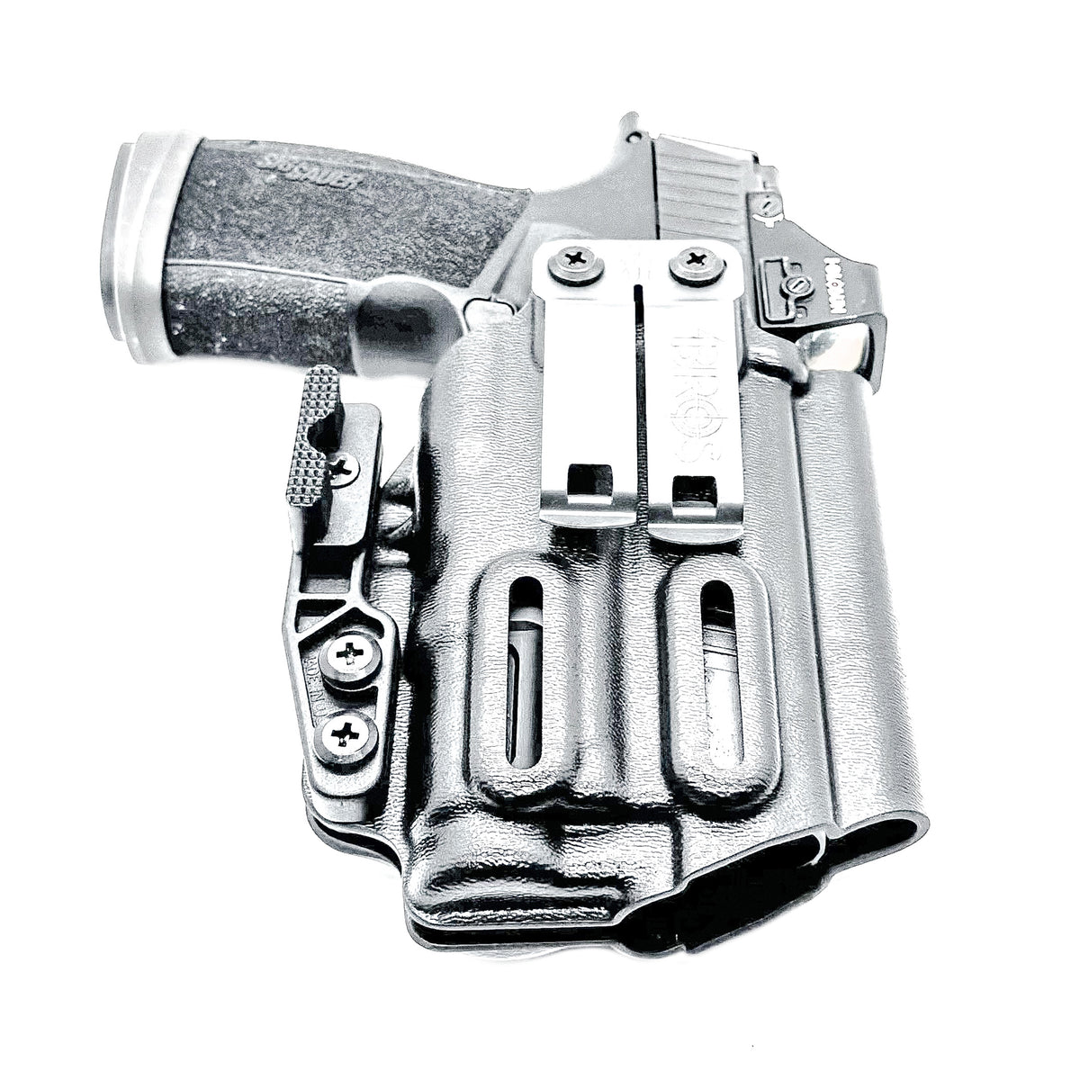 For the best IWB (Inside Waistband) Kydex Holster for the Sig Sauer P365-XMACRO with SureFire XC3 Sub shop Four Brothers Holsters.