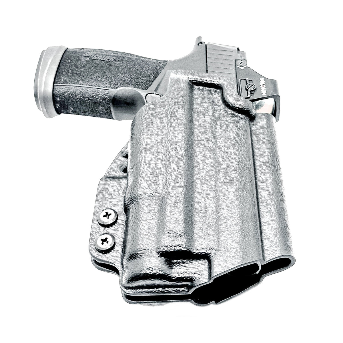 For the best OWB Kydex Holster for the Sig Sauer P365-XMACRO & SureFire XC3 Sub with adjustable retention and an optics-ready profile, shop Four Brothers. 