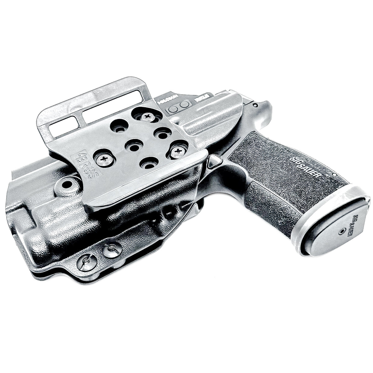 For the best OWB Kydex Holster for the Sig Sauer P365-XMACRO & SureFire XC3 Sub with adjustable retention and an optics-ready profile, shop Four Brothers. 