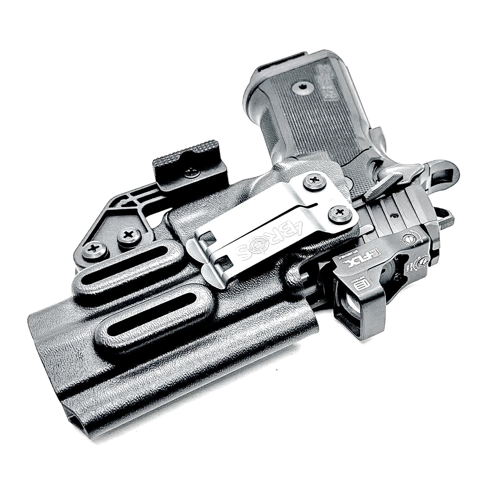Black Sig Sauer P211 GT4 IWB Holster from Four Brothers Holsters is built for firearm owners who demand a secure, comfortable, and dependable carry option with DCC Monoblock and modwing.