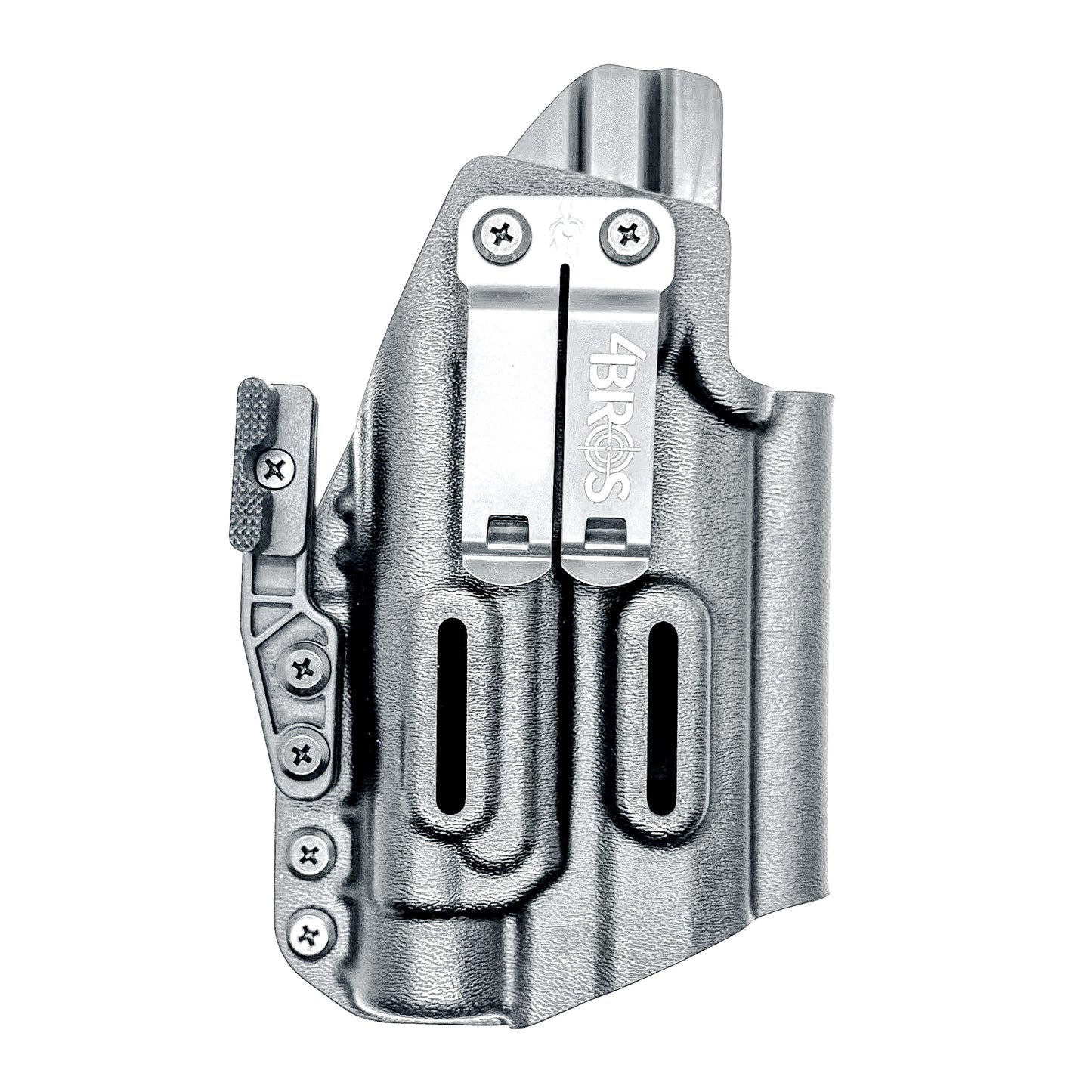 IWB holster for the Sig Sauer P211 GT4 and Streamlight TLR-1 HL-X or TLR-1 HL-X USB for Inside Waistband concealed carry. Optics-ready and adjustable retention.
