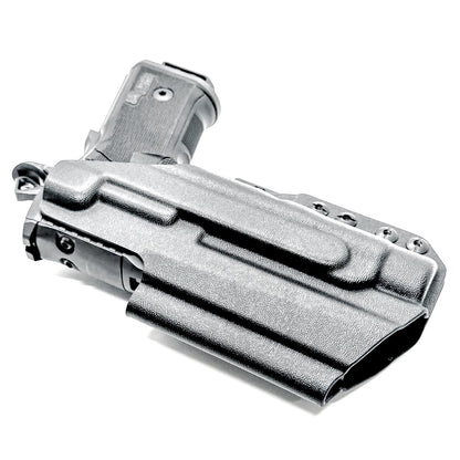 IWB holster for the Sig Sauer P211 GT4 and Streamlight TLR-1 HL or TLR-1 HP for Inside Waistband concealed carry. Optics-ready and adjustable retention.