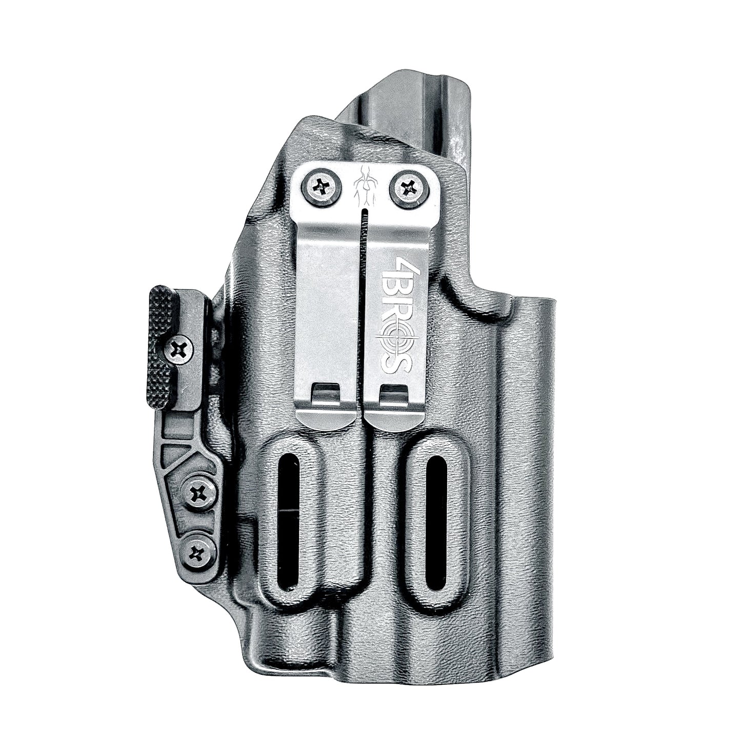 Sig Sauer P211 GTO IWB holster for Streamlight TLR-7 HL-X. Black with a DCC monoblock and a modwing, perfect for inside Waistband carry with secure fit, comfort, and reliable light-bearing performance.