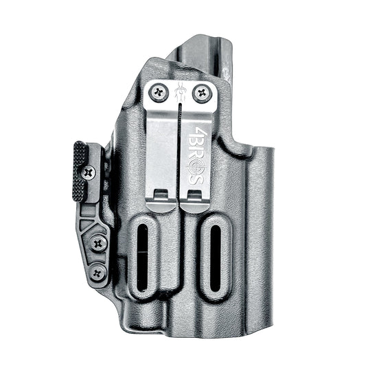 Sig Sauer P211 GTO IWB holster for Streamlight TLR-7 HL-X. Black with a DCC monoblock and a modwing, perfect for inside Waistband carry with secure fit, comfort, and reliable light-bearing performance.