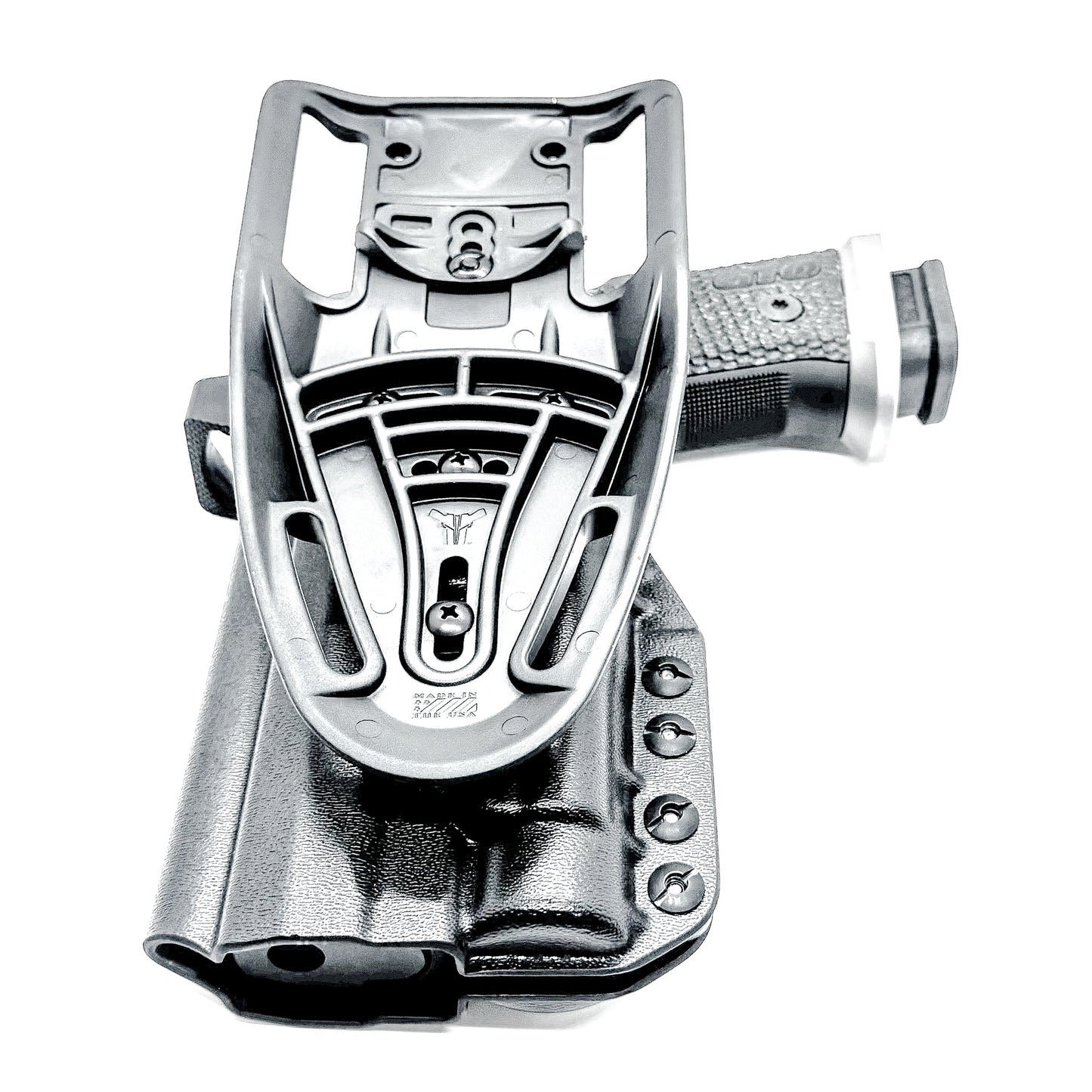 Light-Duty and Competition OWB holster for the Sig Sauer P211 GTO and Streamlight TLR-1 HL-X or TLR-1 HL-X USB for Outside Waistband range & competition use.