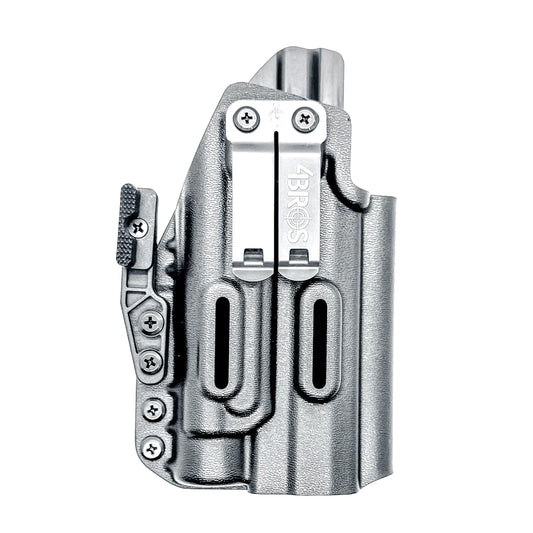 IWB holster for the Sig Sauer P211 GTO and Streamlight TLR-1 HL-X or TLR-1 HL-X USB for Inside Waistband concealed carry. Optics-ready and adjustable retention.
