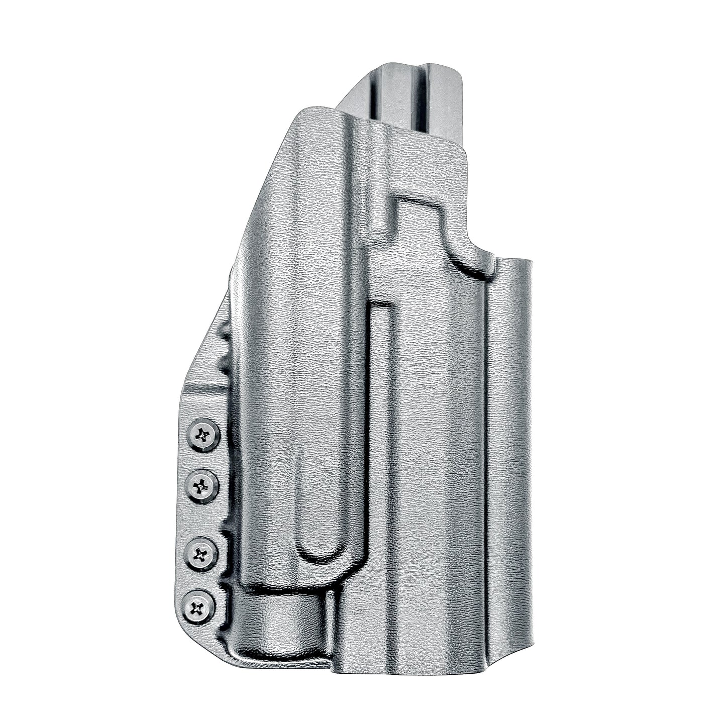 OWB holster for the Sig Sauer P211 GTO and Streamlight TLR-1 HL-X or TLR-1 HL-X USB for Outside Waistband carry. Optics-ready and adjustable retention.
