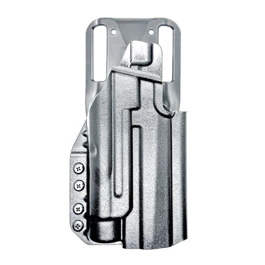 Light-Duty and Competition OWB holster for the Sig Sauer P211 GTO and Streamlight TLR-1 HL or TLR-1 HP for Outside Waistband range & competition use.