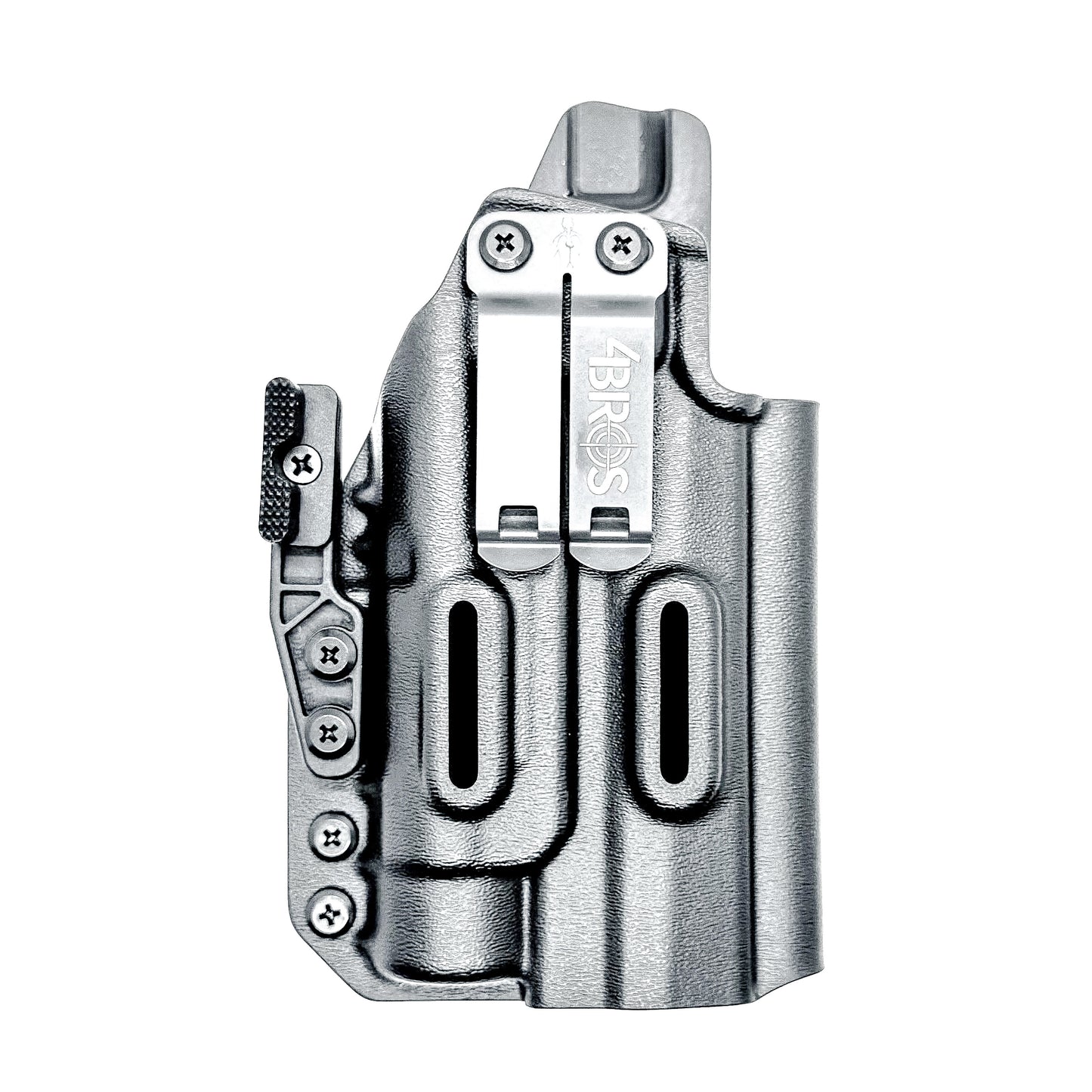 IWB holster for the Sig Sauer P211 GTO and Streamlight TLR-1 HL or TLR-1 HP for Inside Waistband concealed carry. Optics-ready and adjustable retention.