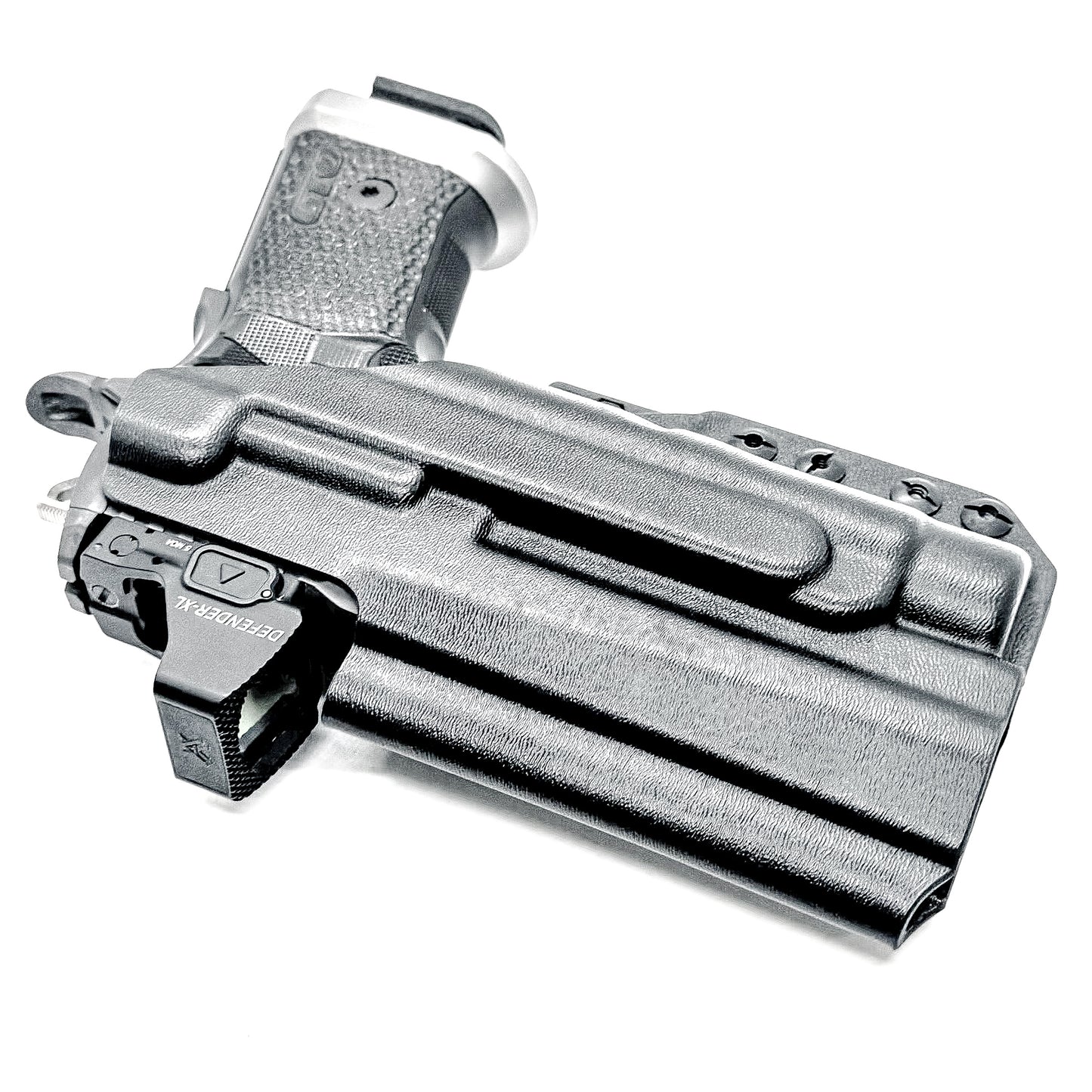 IWB holster for the Sig Sauer P211 GTO and Streamlight TLR-1 HL or TLR-1 HP for Inside Waistband concealed carry. Optics-ready and adjustable retention.