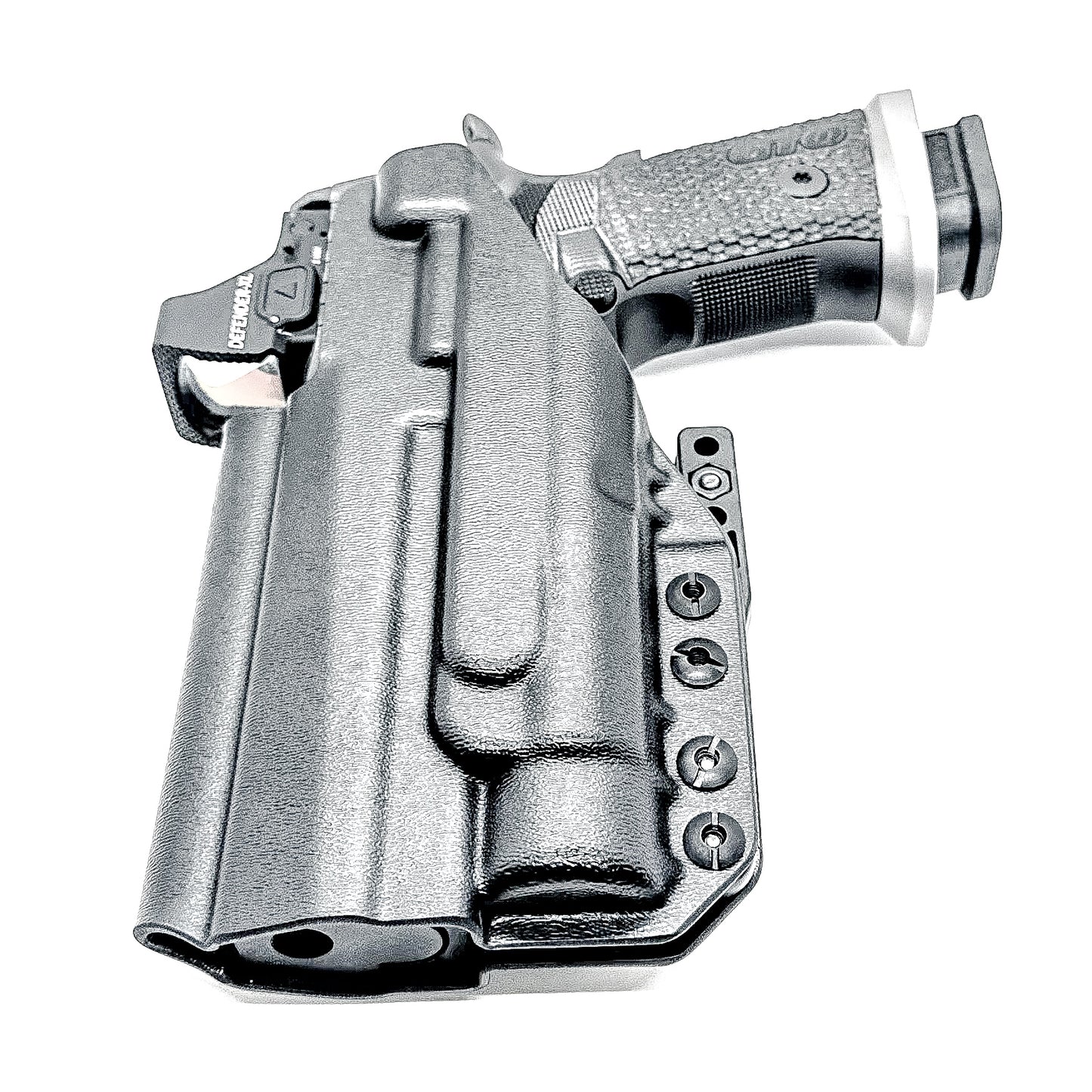 IWB holster for the Sig Sauer P211 GTO and Streamlight TLR-1 HL or TLR-1 HP for Inside Waistband concealed carry. Optics-ready and adjustable retention.