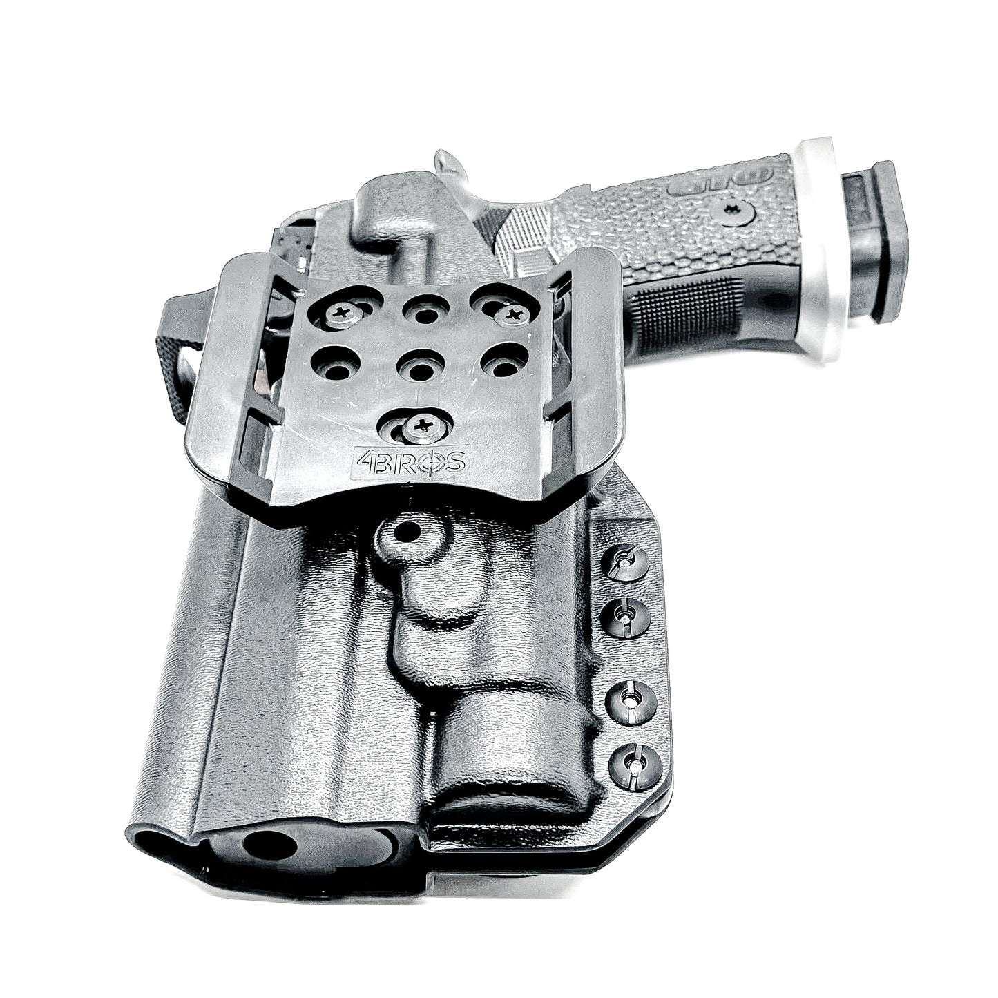 OWB holster for the Sig Sauer P211 GTO and Streamlight TLR-1 HL or TLR-1 HP for Outside Waistband carry. Optics-ready and adjustable retention.