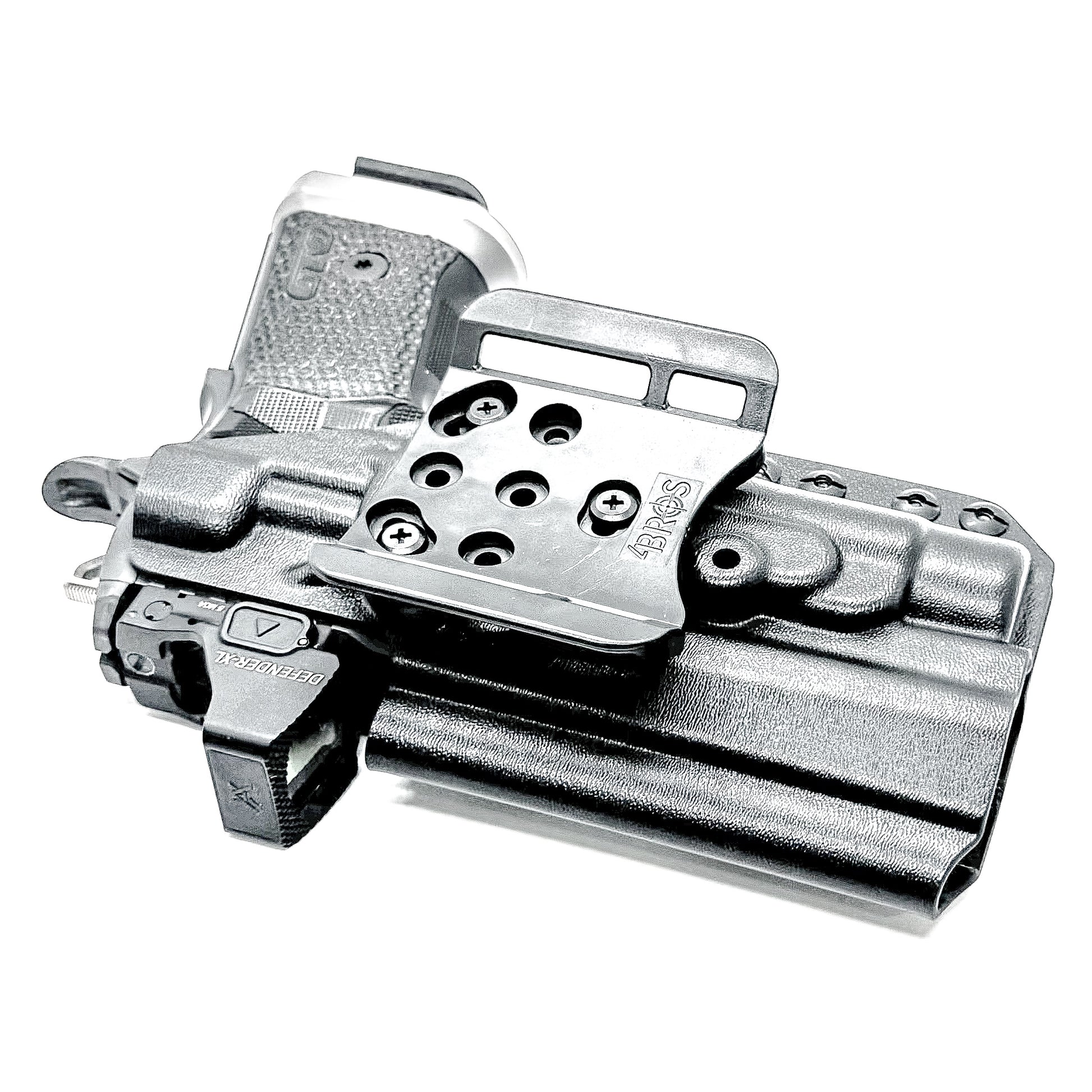 OWB holster for the Sig Sauer P211 GTO and Streamlight TLR-1 HL or TLR-1 HP for Outside Waistband carry. Optics-ready and adjustable retention.