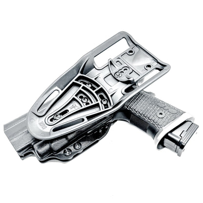 Sig Sauer P211 GTO duty & competition holster with Streamlight TLR-7 HL-X. Precision-molded .093" for secure retention and smooth draws. Made in the USA.