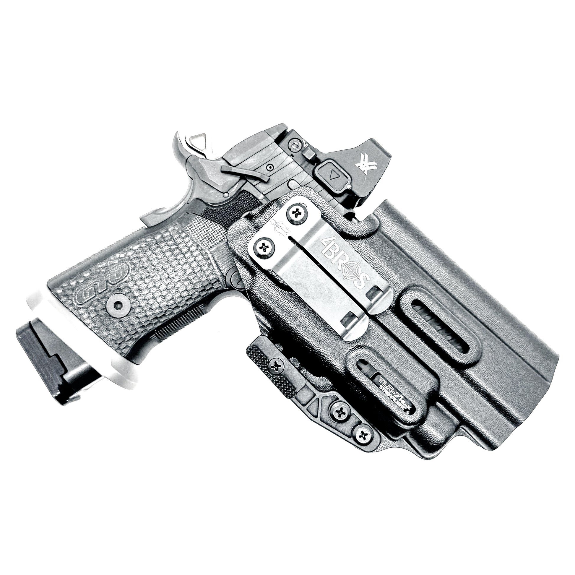 Sig Sauer P211 GTO & Streamlight TLR-7 HL-X IWB Kydex holster with precision-molded fit, adjustable retention, and tough .093" construction. Made in the USA.