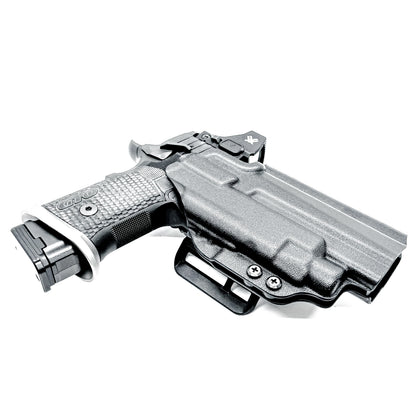 Sig Sauer P211 GTO & Streamlight TLR-7 HL-X OWB Kydex holster with precision-molded fit, adjustable retention, and tough .093" construction. Made in the USA.