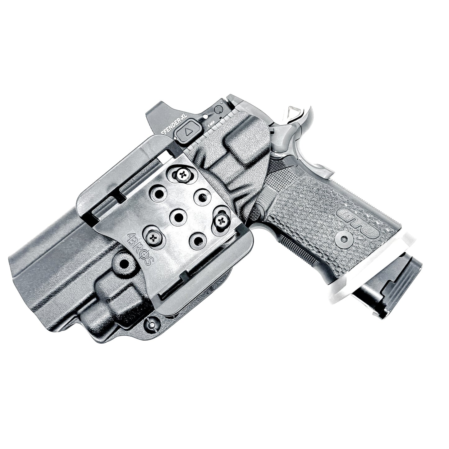 Sig Sauer P211 GTO & Streamlight TLR-7 HL-X OWB Kydex holster with precision-molded fit, adjustable retention, and tough .093" construction. Made in the USA.