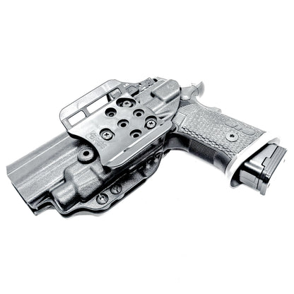 Sig Sauer P211 GTO & Streamlight TLR-7 HL-X OWB Kydex holster with precision-molded fit, adjustable retention, and tough .093" construction. Made in the USA.