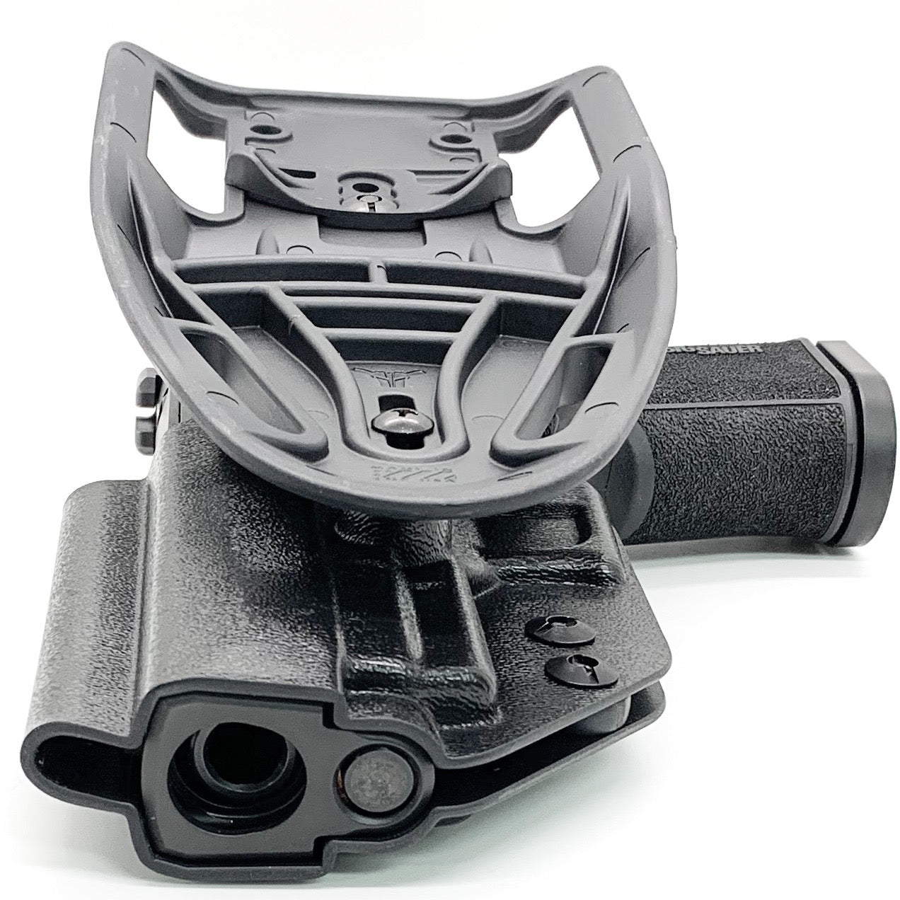 For the best Outside Waistband Sig Sauer P320-XTEN Comp 10MM Duty & Competition Style Kydex Holster, shop Four Brothers 4BROS Holsters.  Made in the USA.