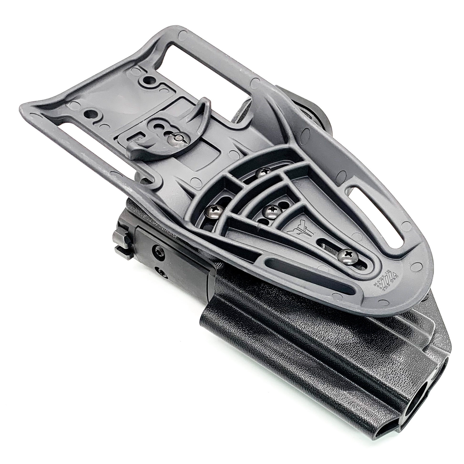 For the best Outside Waistband Sig Sauer P320-XTEN Comp 10MM Duty & Competition Style Kydex Holster, shop Four Brothers 4BROS Holsters.  Made in the USA.