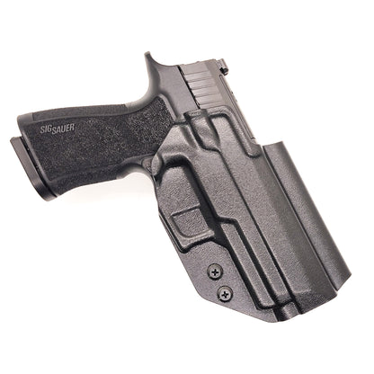 For the best Outside Waistband OWB Kydex holster designed to fit the Sig Sauer P320-XTEN COMP 10MM, shop Four Brothers Holsters. Full sweat guard, cleared for red dot sights & optics, adjustable retention, smooth surfaces, and designed to reduce printing Made in the USA P320 XTEN P 320 X TEN COMP X10 X 10 X10COMP