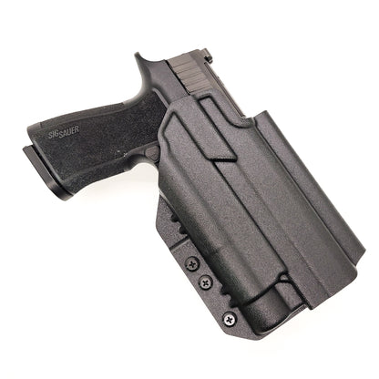For the best Outside Waistband OWB Kydex Holster for the Sig Sauer P320-XTEN Comp with the Streamlight TLR-1 or TLR-1 HL shop Four Brothers 4BROS Holsters. 