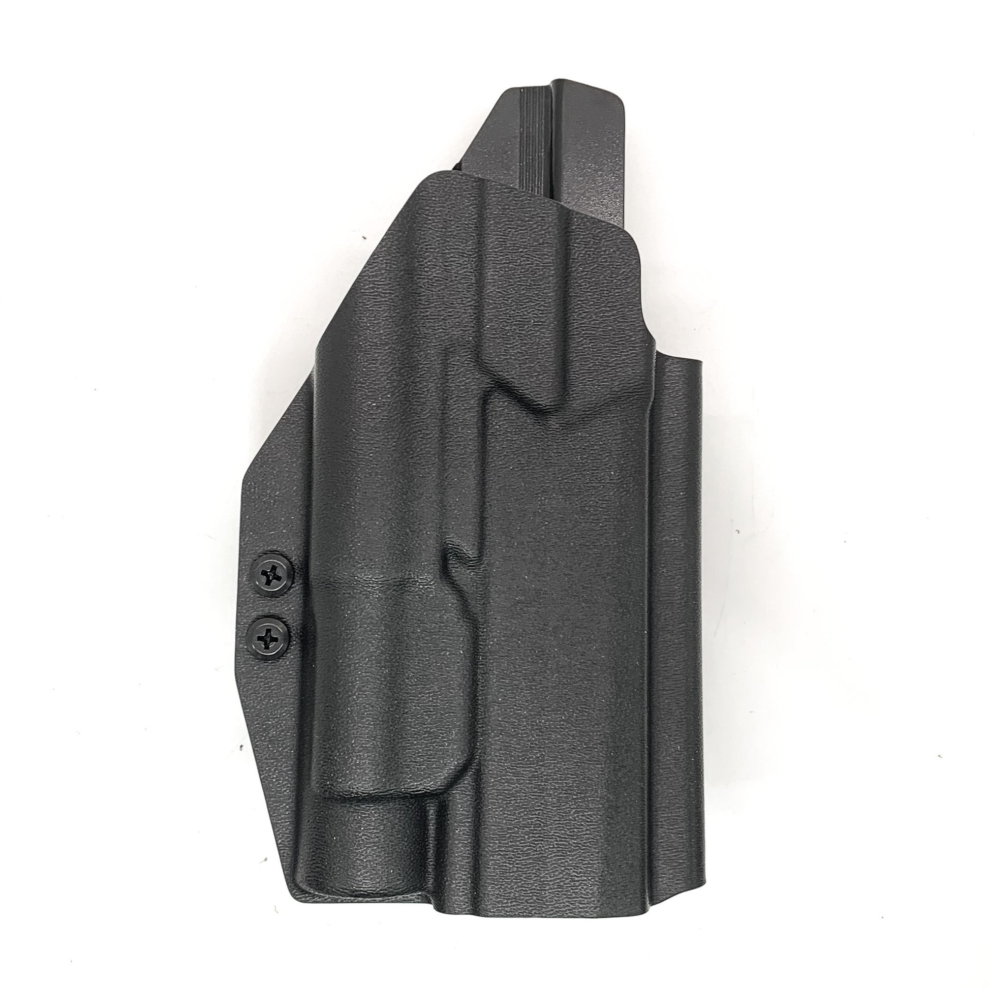 For the best Outside Waistband OWB holster for the Sig Sauer 10MM P320-XTEN, Streamlight TLR-1 or TLR-1 HL & GoGunsUSA Gas Pedal, shop Four Brothers Holsters  