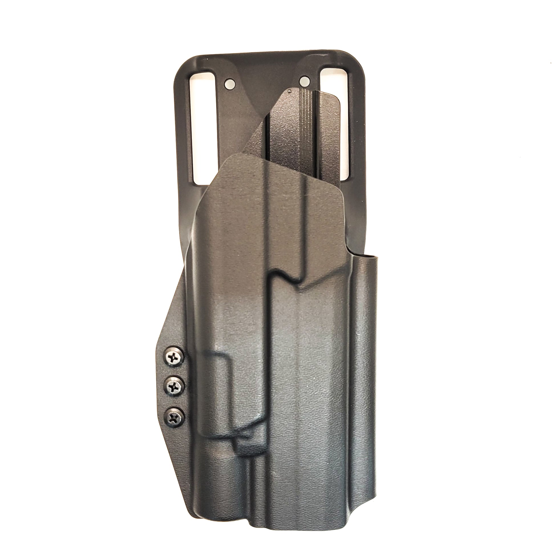For the best OWB Sig Sauer 10MM P320-XTEN with the Surefire X-300U A or B & Align Tactical Thumb Rest Duty & Competition Holster, shop Four Brothers Holsters. 