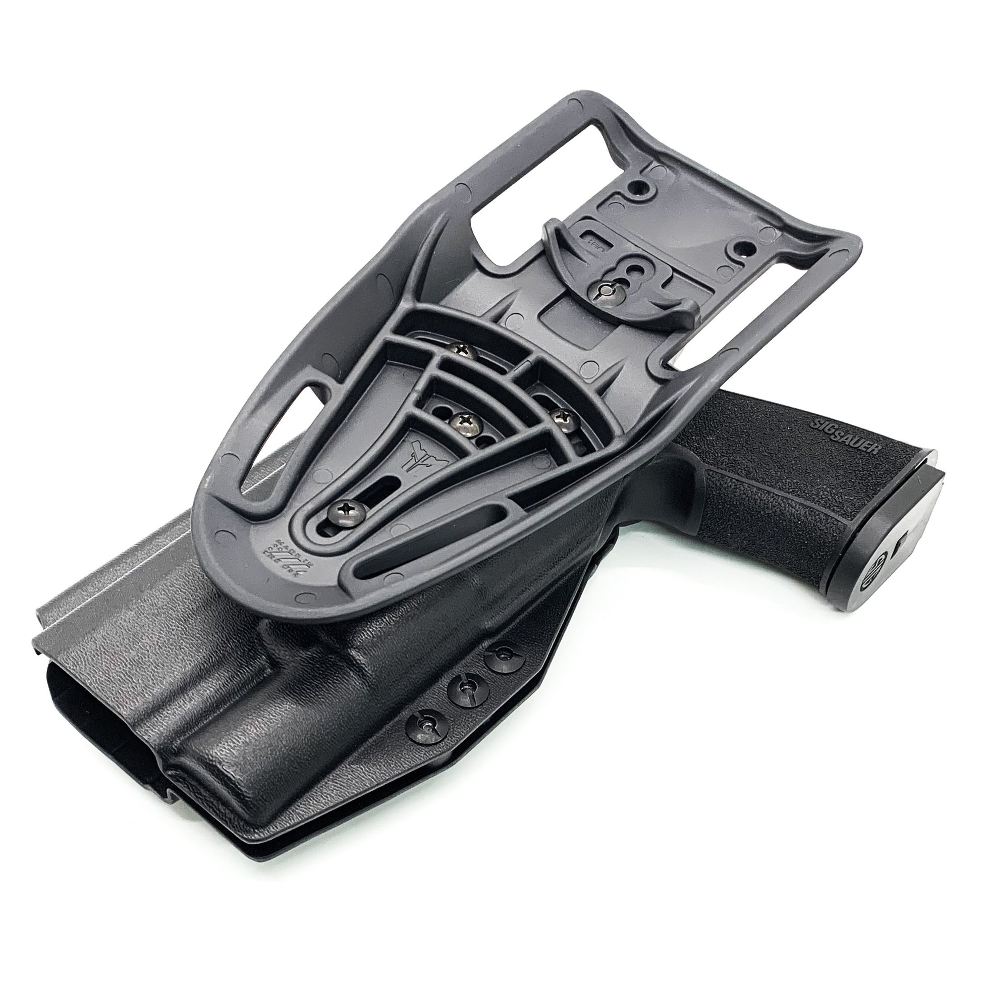 For the best, Outside Waistband OWB Sig Sauer 10MM P320-XTEN & Surefire X-300U A or B Duty & Competition Style Kydex Holster, shop Four Brothers Holsters. 