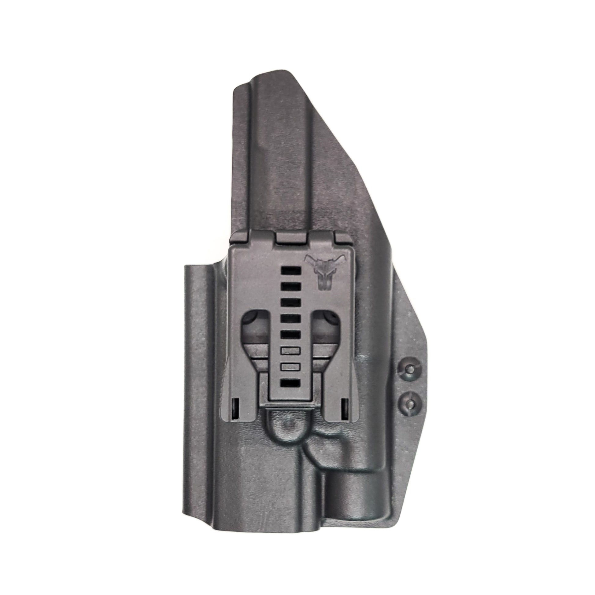 For the best OWB Holster for the P320 AXG and AXG Pro with Streamlight TLR-1 or TLR-1HL & Align Tactical Thumb Rest Takedown Lever, shop Four Brothers Holsters.
